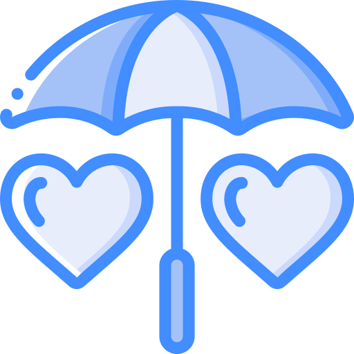 guarda-chuva Basic Miscellany Blue Ícone