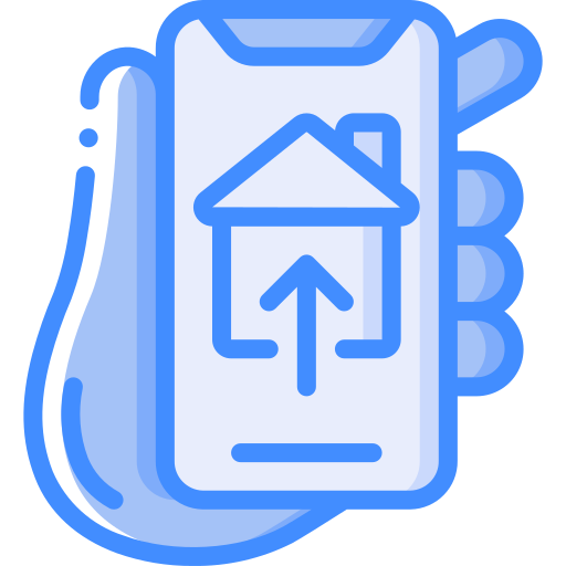 tracking-app Basic Miscellany Blue icon