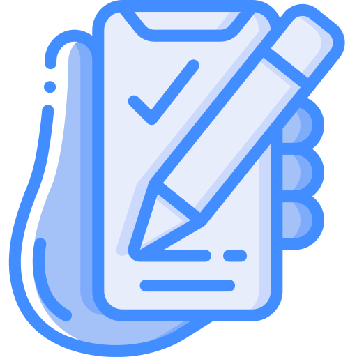 smartphone Basic Miscellany Blue icon