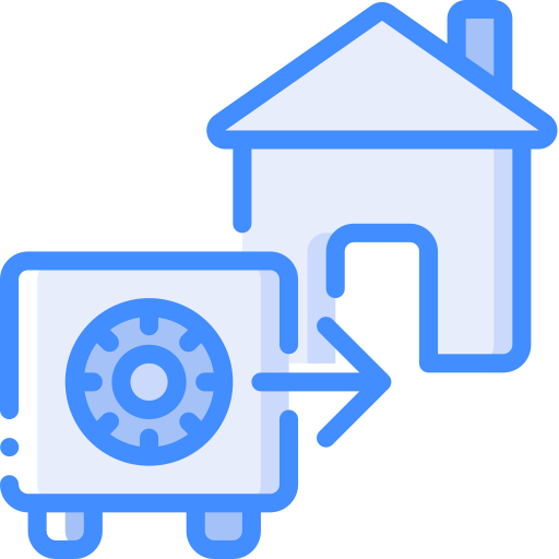 House Basic Miscellany Blue icon