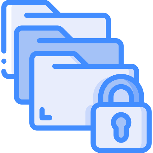 Folders Basic Miscellany Blue icon