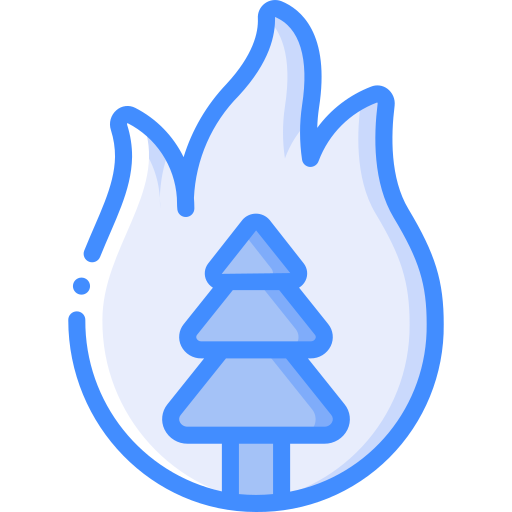 森林火災 Basic Miscellany Blue icon
