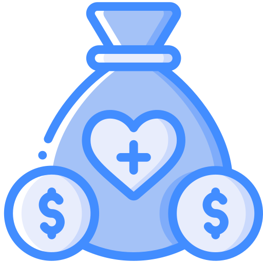 torba z pieniędzmi Basic Miscellany Blue ikona