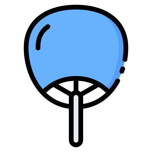 Uchiwa Generic Outline Color icon