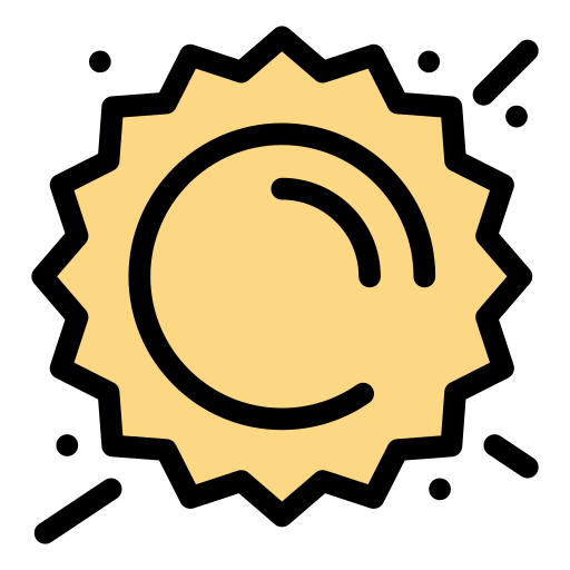 太陽 Flatart Icons Lineal Color icon