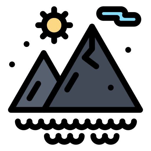 山 Flatart Icons Lineal Color icon