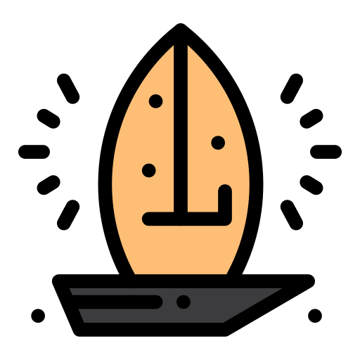 ボート Flatart Icons Lineal Color icon
