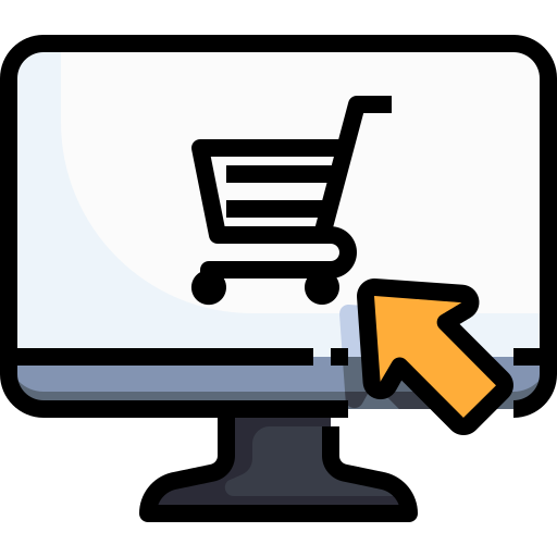 Online shopping Justicon Lineal Color icon