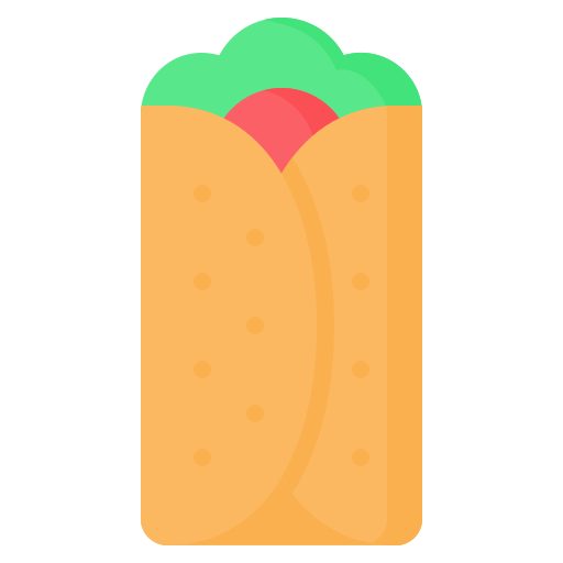 burrito Generic Flat icoon