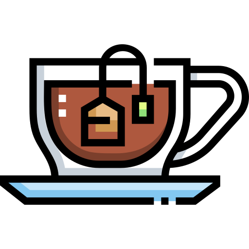 Tea cup Detailed Straight Lineal color icon