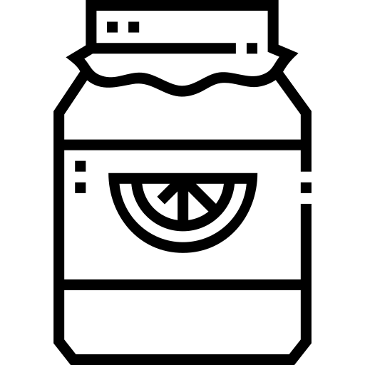 marmellata Detailed Straight Lineal icona