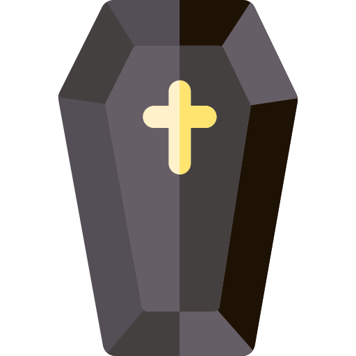 trumna Basic Rounded Flat ikona