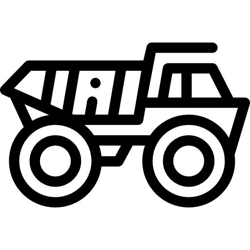Trucking Detailed Rounded Lineal icon