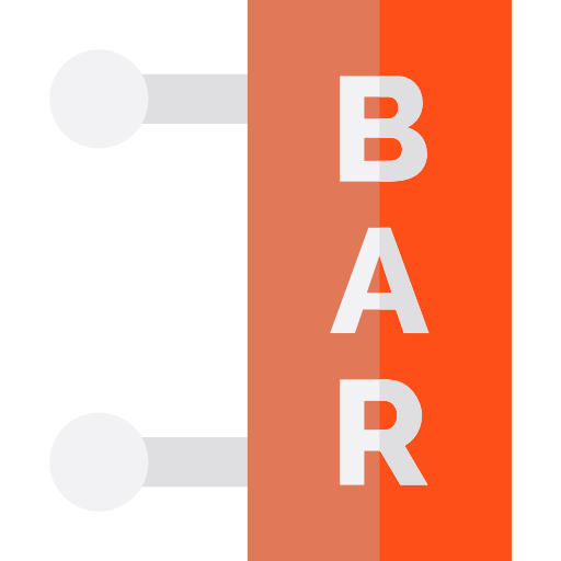 bar Basic Straight Flat icon