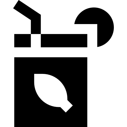 mojito Basic Straight Filled icono