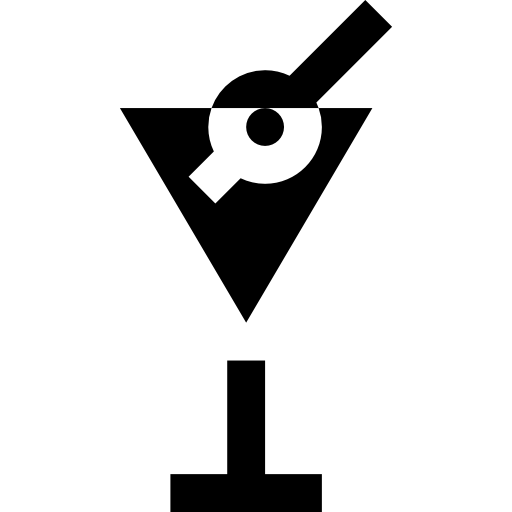 martini Basic Straight Filled ikona