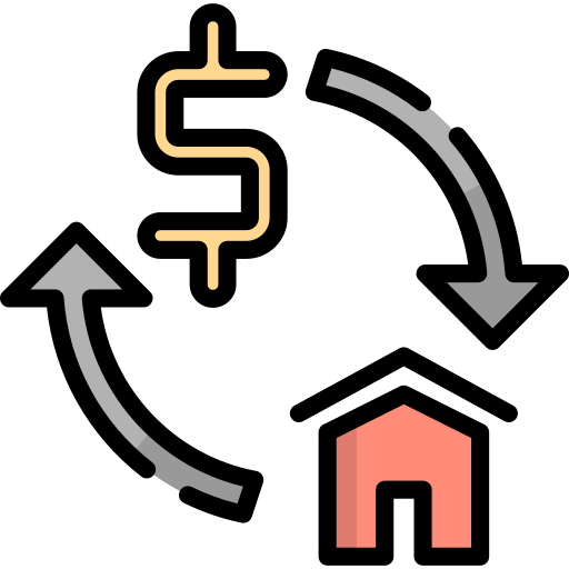 Ипотечный заем Special Lineal color иконка