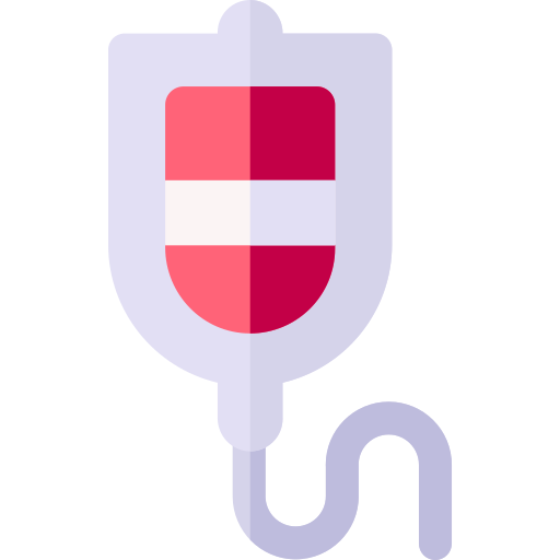 trasfusione di sangue Basic Rounded Flat icona