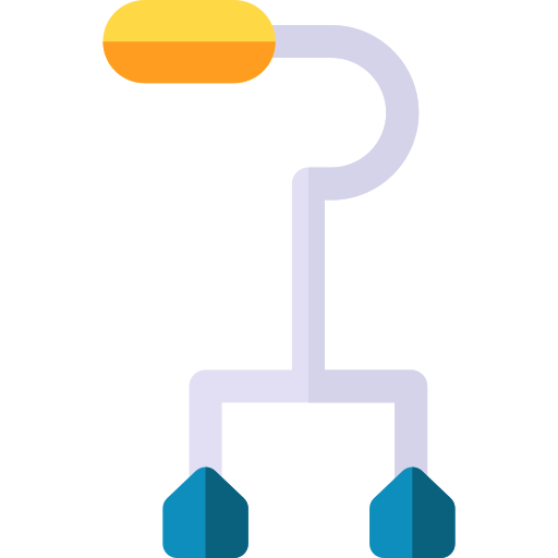 지팡이 Basic Rounded Flat icon