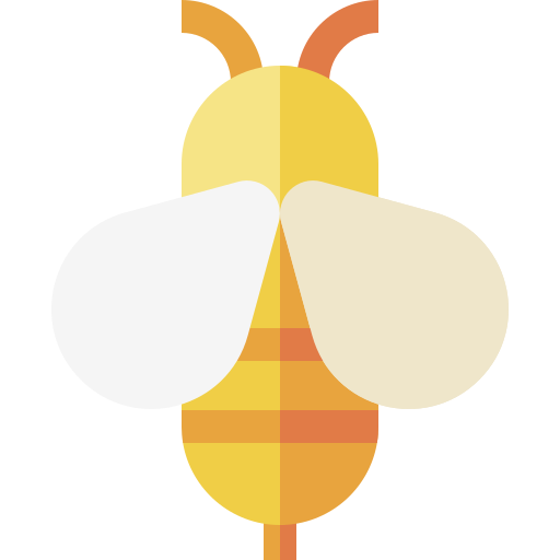 pszczoła Basic Straight Flat ikona