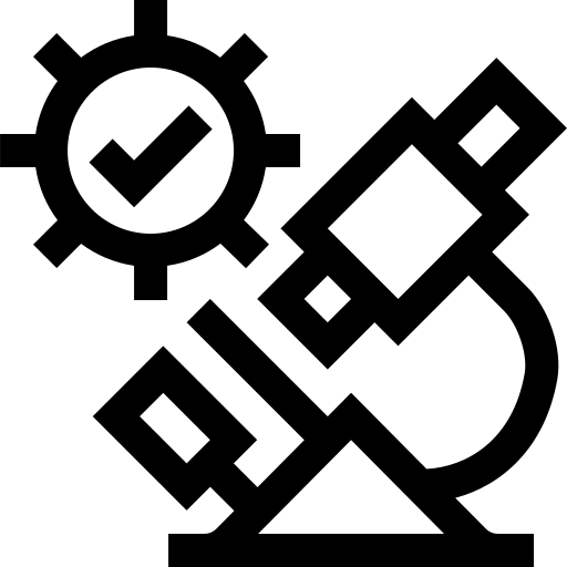 microscopio Basic Straight Lineal icona