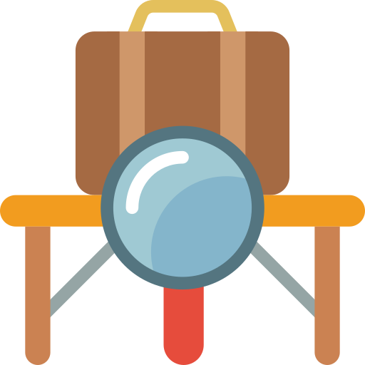 Suitcase Basic Miscellany Flat icon