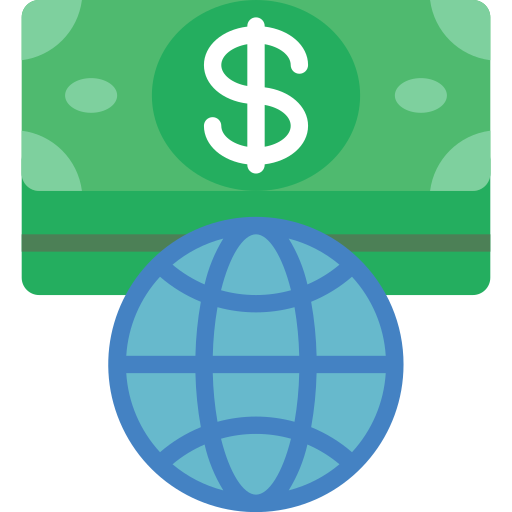 Cash Basic Miscellany Flat icon