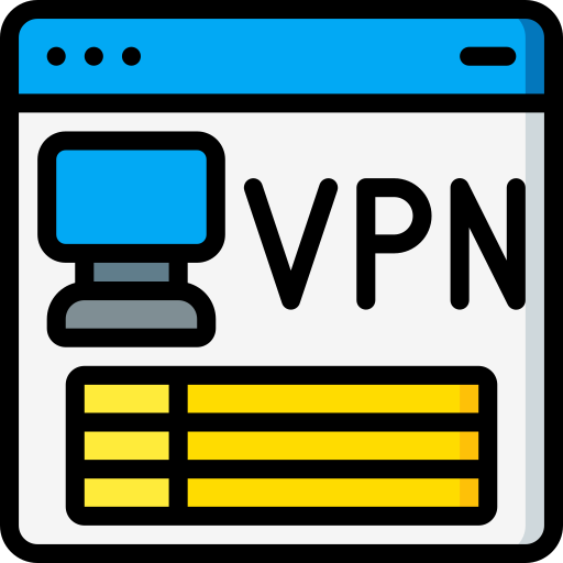 Vpn Basic Miscellany Lineal Color icon