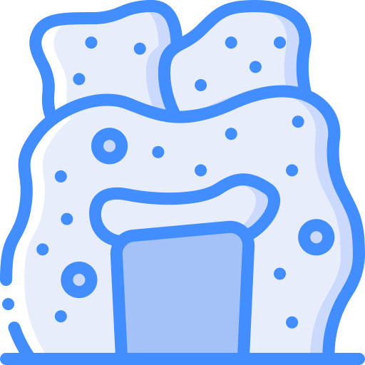 洞窟 Basic Miscellany Blue icon