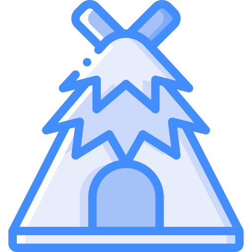小屋 Basic Miscellany Blue icon