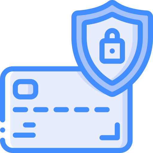 Secure payment Basic Miscellany Blue icon
