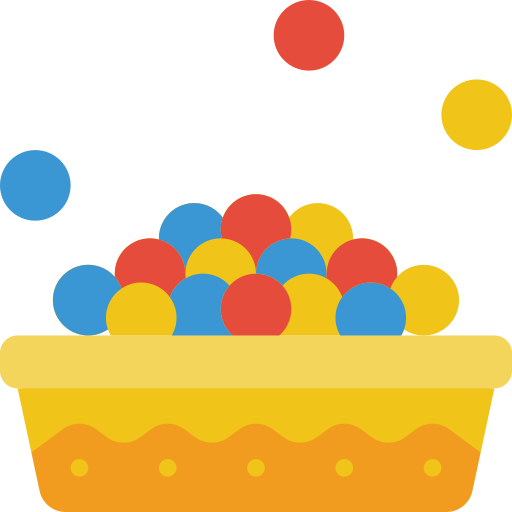 Ball pit Basic Miscellany Flat icon