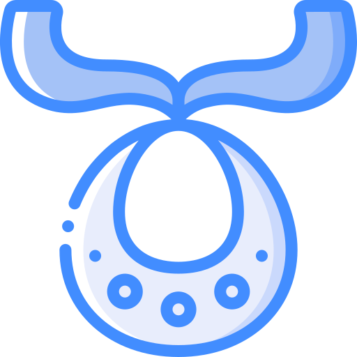 babero Basic Miscellany Blue icono