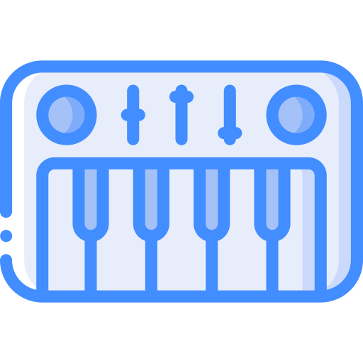 キーボード Basic Miscellany Blue icon