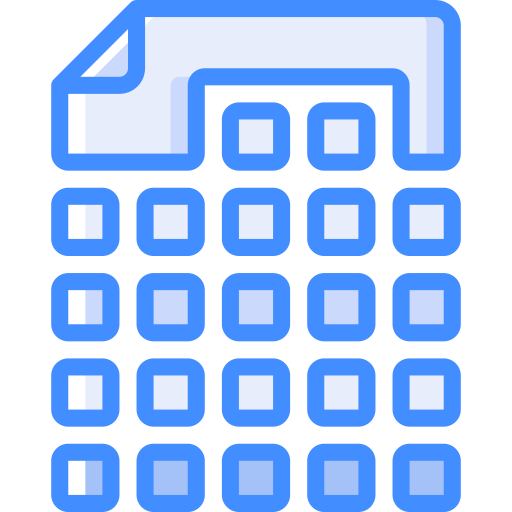 File Basic Miscellany Blue icon