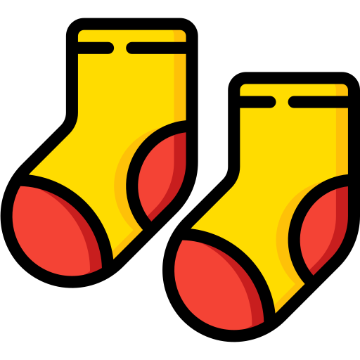 Socks Basic Miscellany Lineal Color icon