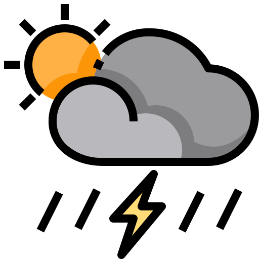 Storm Justicon Lineal Color icon