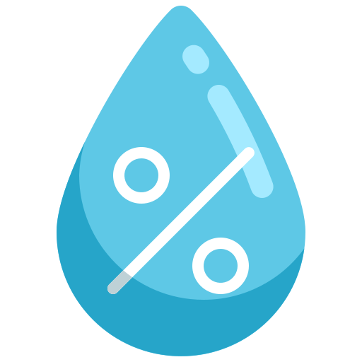 湿度 Justicon Flat icon