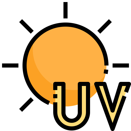 uv-index Justicon Lineal Color icoon