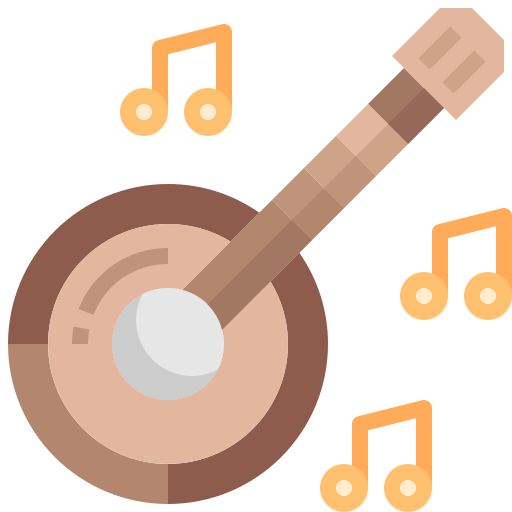 banjo Justicon Flat icono