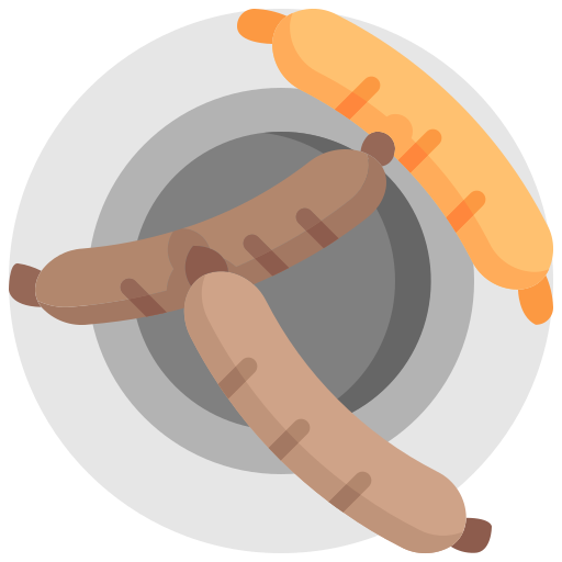 Sausage Justicon Flat icon