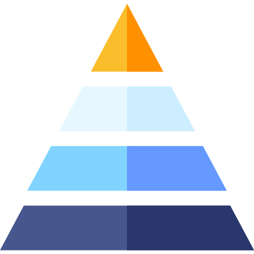 pyramide Basic Straight Flat icon