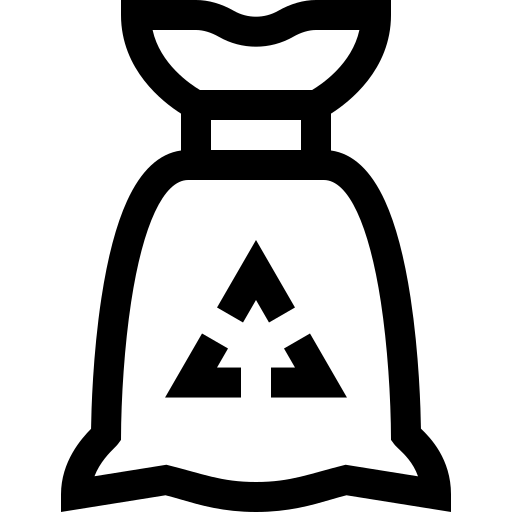 recycling Basic Straight Lineal icoon