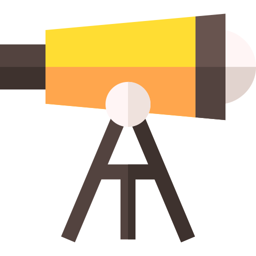telescopio Basic Straight Flat icono