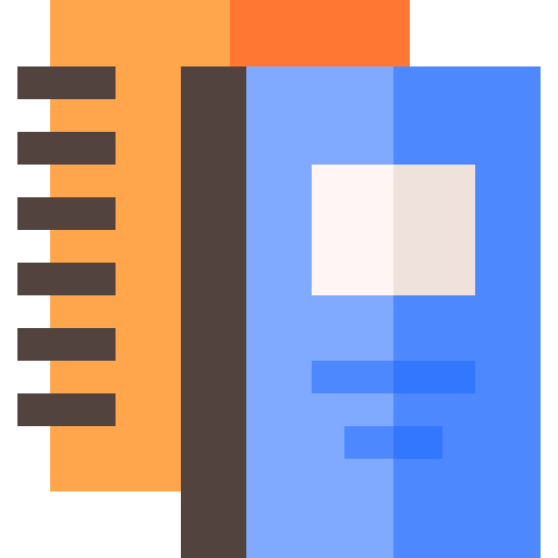 Library Basic Straight Flat icon