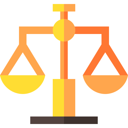 Law Basic Straight Flat icon