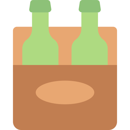 Ящик для пива Generic Flat иконка