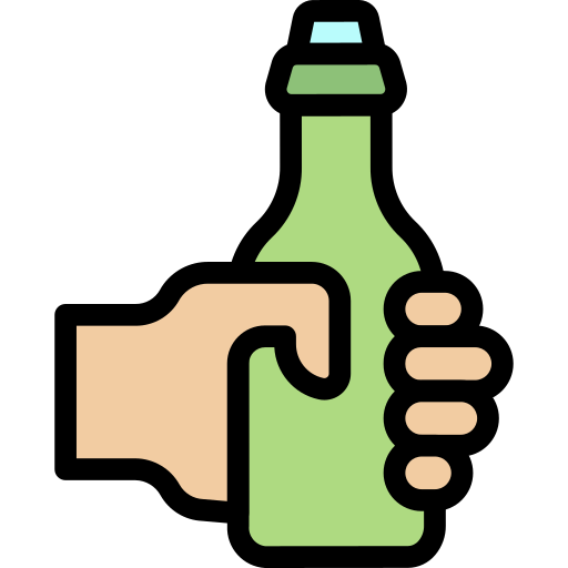 bier fles Generic Outline Color icoon