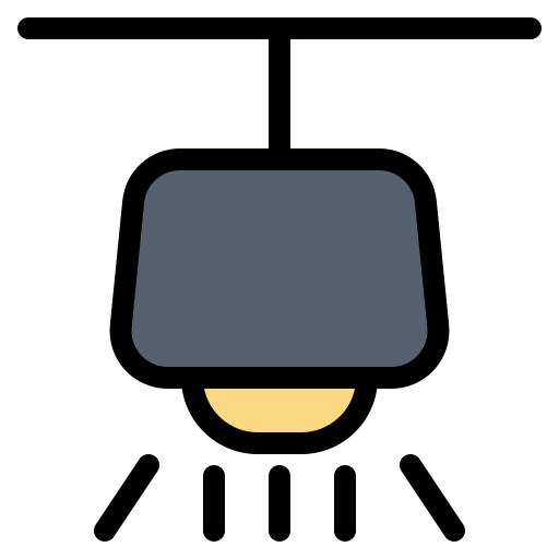 ランプ Flatart Icons Lineal Color icon