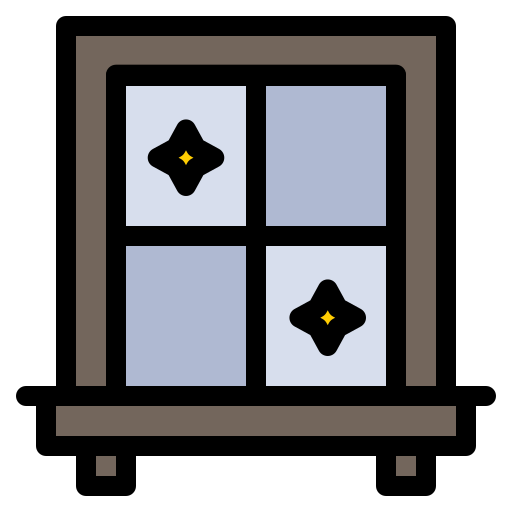 窓 Flatart Icons Lineal Color icon